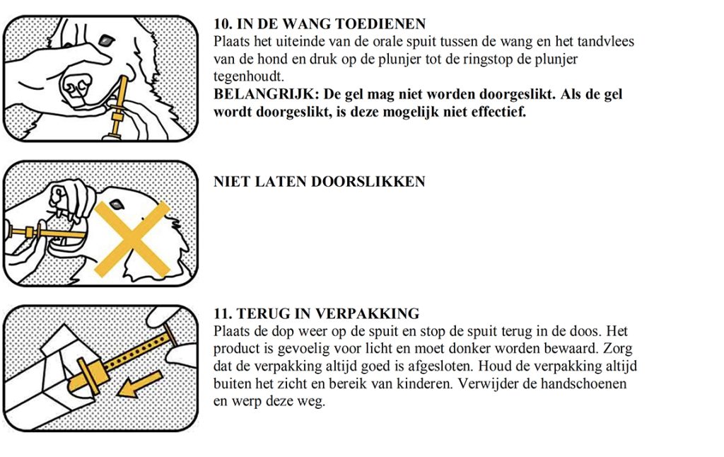 Dierenkliniek Tiel-Drumpt: Sileo inbrengen bij de hond
