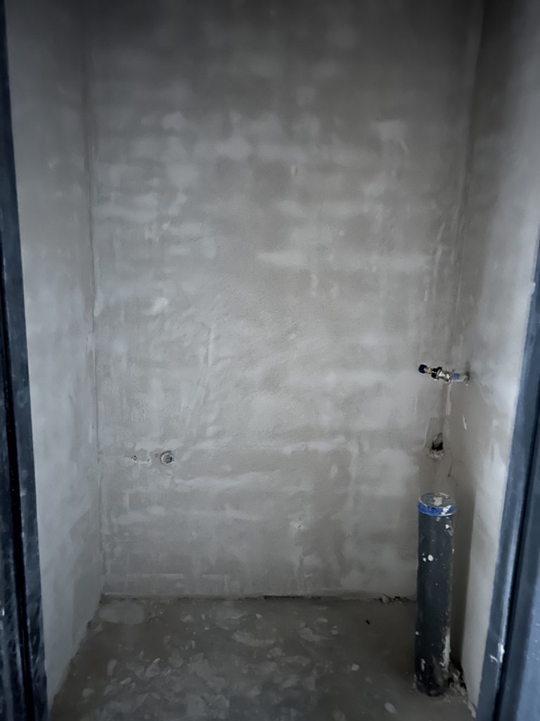 Dierenkliniek Tiel-Drumpt: 11e maand van de verbouwing, vooruitgang: het toilet