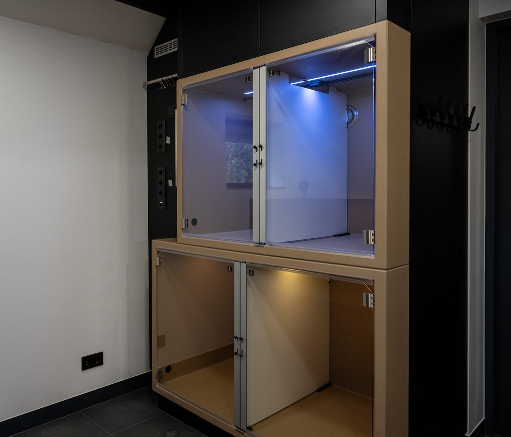 Dierenkliniek Tiel-Drumpt: Quarantaine, opname hokken